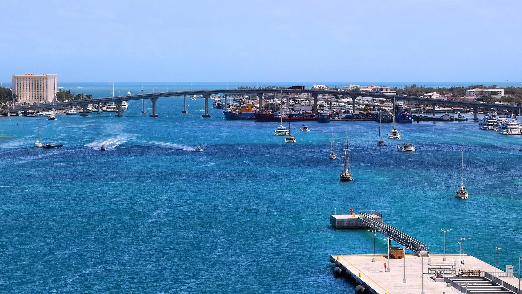 Nassau Harbor, the Bahamas