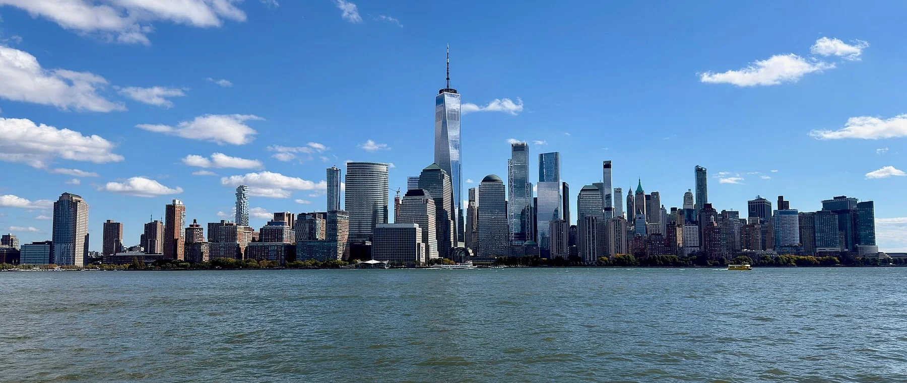 New York City skyline from the Hudson River