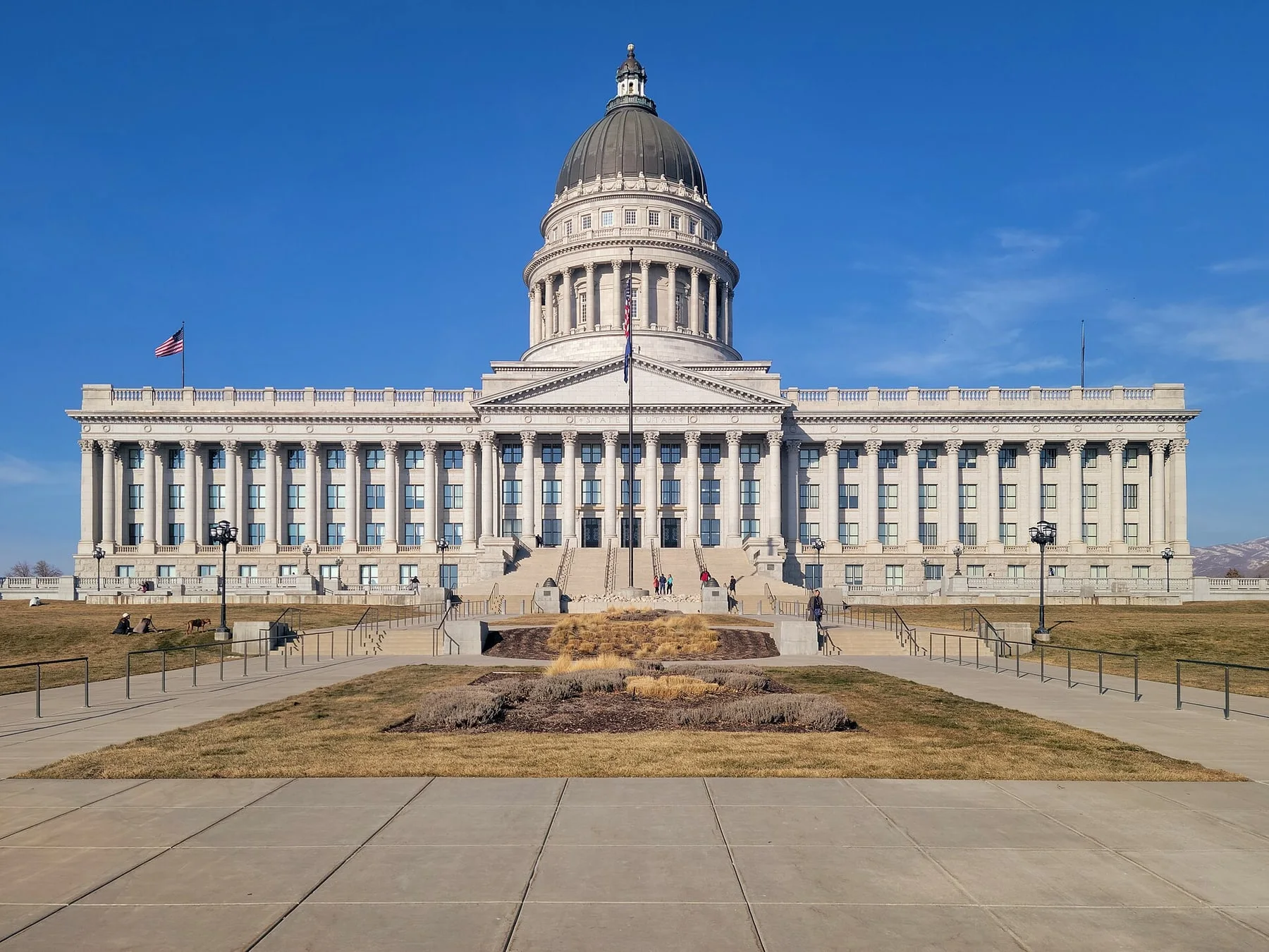The Utah State Capitol in Salt Lake City