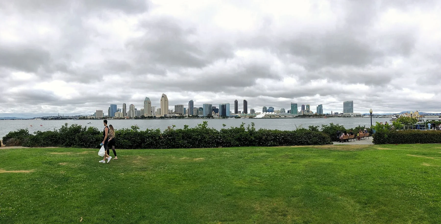 Downtown San Diego skyline viewed from Coronado