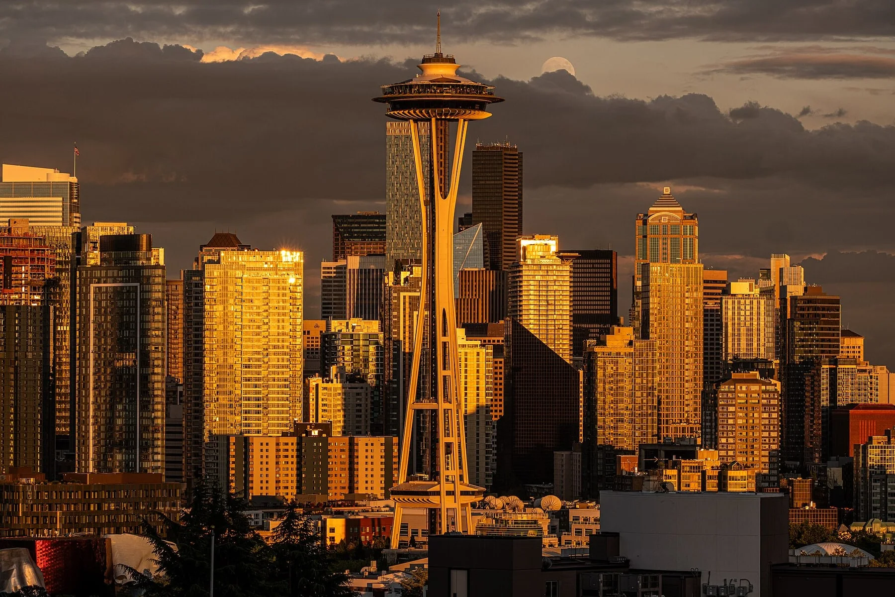 Seattle and the Space Needle from Kerry Park
