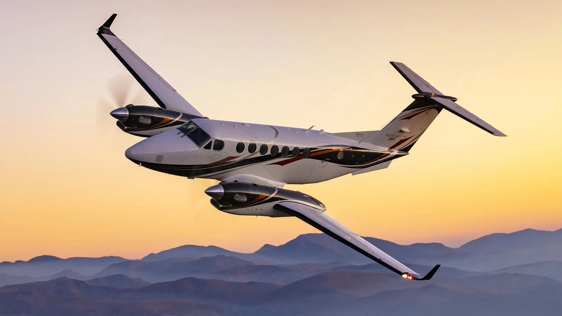 Turboprop charter planning illustration
